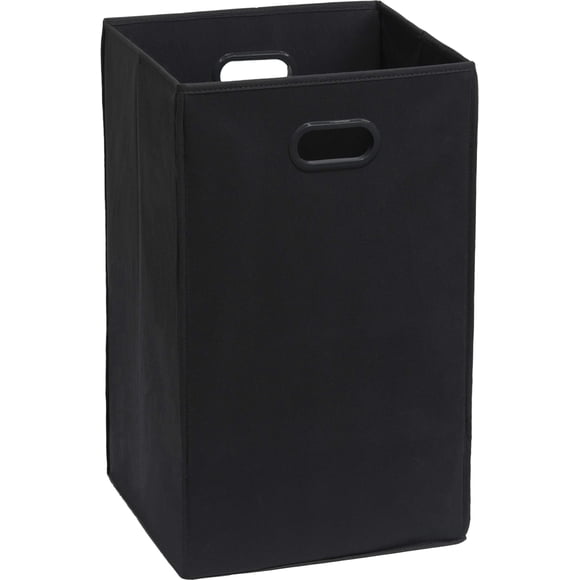 Cesta para la colada plegable para armario Simple Houseware, color negro