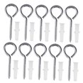thumbnail image 4 of UPGRATOR 10Pack Eye Bolt Screw with Metal Expansion for Homeowners in Silver, 4 of 7