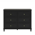 thumbnail image 4 of Little Seeds Piper Kids' 6-Drawer Dresser, Black, 4 of 10