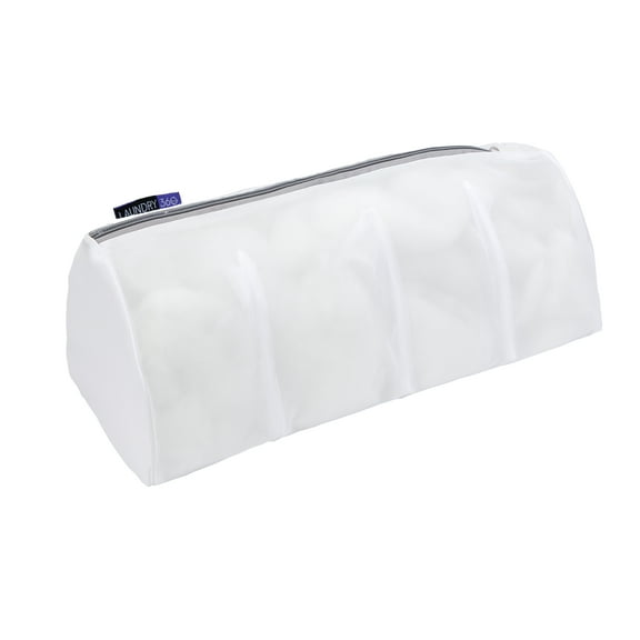 Laundry 360 Sanitized 4-Compartment Mesh Hosiery Wash Bag