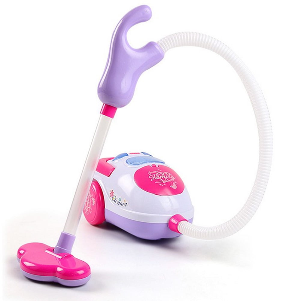 Jouet Aspirateur Jouet pour Enfant Nettoyage Pousser Tirer Jeu de Simulation pour Bebe Enfants