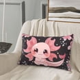 thumbnail image 5 of Balery Chibi Axolotl Sakura Fantasy Bedding Queen Pillow Cases - Envelope Closure - Soft Brushed Microfiber Fabric - Shrinkage and Fade Resistant Pillow Cases-14"x20", 5 of 6