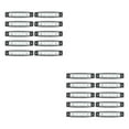 thumbnail image 3 of Wweixi 10piece Waterproof Car Signal Light For Enhanced Visibility Better Illumination Boat Signal Light white 2Set, 3 of 6