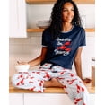 thumbnail image 5 of LazyOne Pajamas for Women, Cute Pajama Pants and Top Separates, Lobster Stripe, Small, 5 of 7