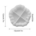 thumbnail image 3 of Advancent Bandeja de posavasos de silicona con burbujas: alta suavidad, resistencia a la corrosión, seguridad y almacenamiento no tóxico Kits de decoración para fiestas Blanco, 1 unidad 4.7 pulgadas, 3 of 4