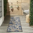 thumbnail image 6 of Nourison Aloha Indoor/Outdoor Natural/Blue 2'3" x  8' Area Rug, (2x8), 6 of 9