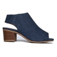 thumbnail image 2 of J. Adams Peep Toe Bootie– Low Stacked Heel - Open Toe Ankle Boot Cutout Velcro Enclosure, 2 of 4