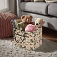 thumbnail image 3 of Yuyamidu Western Cowboy Fabric Laundry Basket Quilted Laundry Basket for Bedroom Portable Folding Storage Laundry Nursery Hamper 12.59'' x 11.02'' x 10.62'', 3 of 6