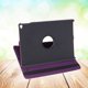 thumbnail image 3 of 2 fundas protectoras para tableta con diseño de lichi, soporte giratorio, color morado, 3 of 6