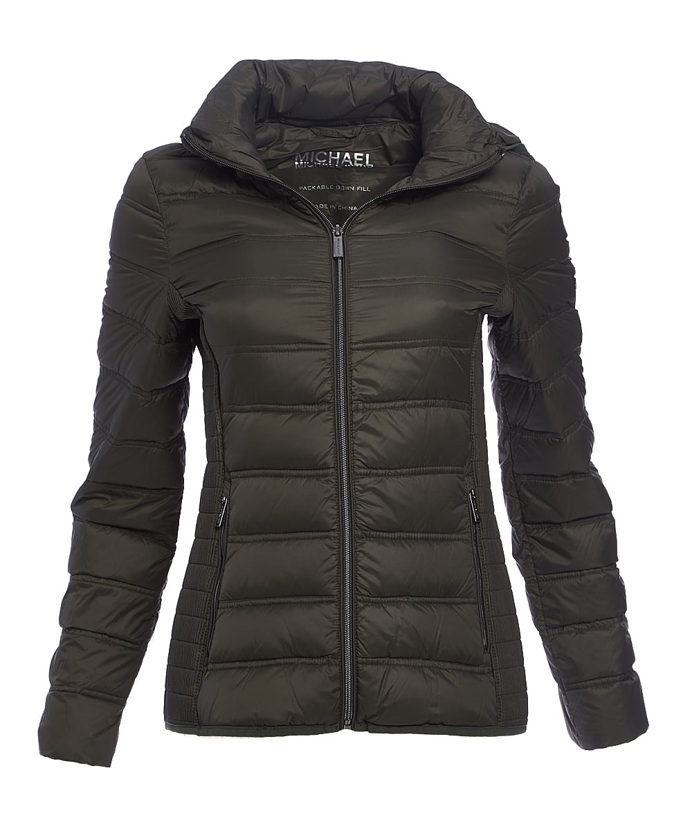 michael kors green down jacket