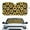 Sunflower, variant on KUIFORTI Sunflower Car Windshield Sunshade, Car Shades for Front Windows Fun Sunshade, Reflective Polyester Blocks Heat and Sun, Foldable Sun Shield That Keeps Your Vehicle Cool
