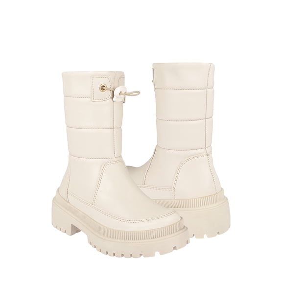 BOTINES STYLO NIÑA 19613 SIMIPIEL BEIGE 18-21