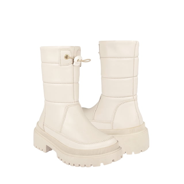 BOTINES STYLO NIÑA 19613 SIMIPIEL BEIGE 18-21