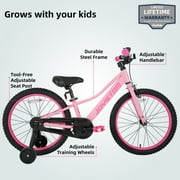Joystar 20 Inch Kids Bike with Training Wheels