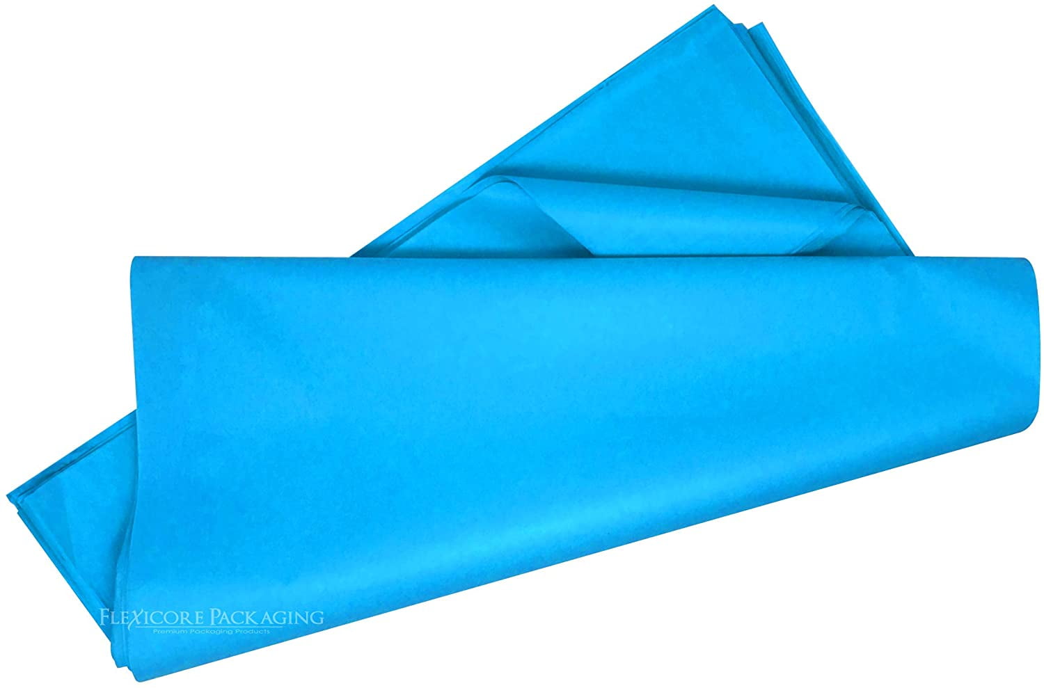 Flexicore Packaging Turquoise Gift Wrap Tissue, (10 Rolls)