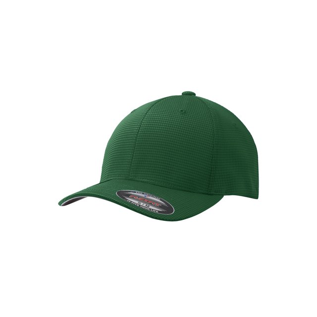 Top Headwear Grid Texture Baseball Cap - Forest Green - Large/X-Large