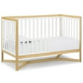 thumbnail image 5 of Delta Children Tribeca 4-in-1 Convertible Baby Crib, Greenguard Gold Certified, Bianca White w/Natural, 5 of 10