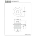 thumbnail image 2 of KINGSTON Brass DLL205 Lift and Lock Bath Tub Drain, Oil Rubbed Bronze, 2 of 2