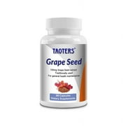 Taoters grape seed extract 100mgsupports smooth and elastic skin, rich in antioxidants, 30/60/120 capsules