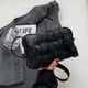 thumbnail image 1 of Bolso Bandolera Bolso de hombro casual para mujer Bolso de embrague de moda con almohada acolchada simple (negro) Tmvgtek Para Estrenar, 1 of 7