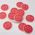 thumbnail image 3 of Red Mini Smiley Cookies, 3 of 6