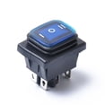 thumbnail image 2 of Sailing Interruptor basculante de luz LED para barco y coche Resistente al agua 6 pines 12V, 2 of 7