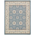 thumbnail image 2 of Rugs.com Rabia Collection Rug – 8' x 10' Blue Low Rug Perfect For Living Rooms, Large Dining Rooms, Open Floorplans, 2 of 9