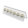 thumbnail image 3 of JIAHAOO Clear Plastic Coin Display for Collection Commemorative Coins Holder Organizer Showcase 20cm Stand Coins Not Included, 3 of 9