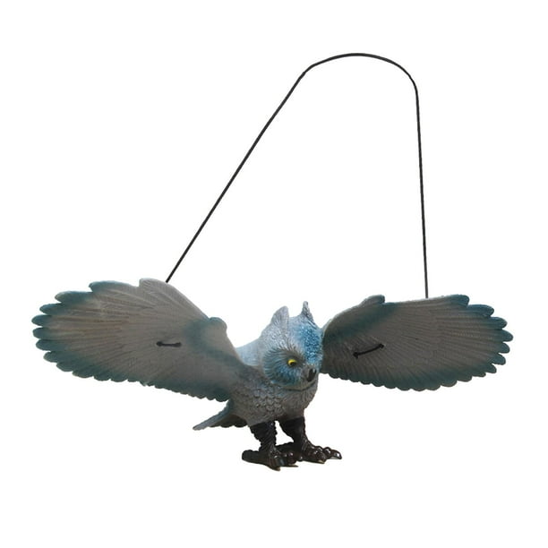 Modelo de águila simulada Sunnimix juguete educativo figura de águila regalo gris