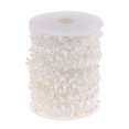 thumbnail image 3 of 15 metros cadena de perlas de de ramo de boda de alambre de perlas artificiales Blanco Hugo Perlas de alambre de perlas artificiales, 3 of 10
