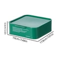 thumbnail image 3 of BUTASY Desk Organizer Stackable Drawer Storage Box Desktop Organizer with Lid for Office Supplies Cosmetics Jewelry Small Items Multi Layer Plastic Storage Drawer for Home and Office, 3 of 7