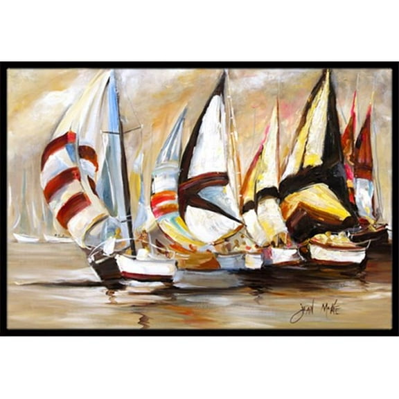 Boat Binge Sailboats Indoor & Outdoor Mat, 24 x 36 in.