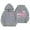 Grey, variant on MUXiin Girls Hoodies Bow Trendy Floral Pattern Pullover Hoodie Preppy Back To School Casual Toddler Girl Clothes with Pockets
