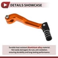thumbnail image 4 of Folding Motorcycle Gear Shifter Lever for Kayo T2 Pedal Shift Lever Arm Orange Gold Tone Silver Tone 1 Pc, 4 of 6