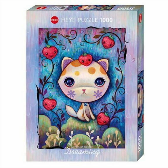 Strawberry Kitty 1000-Piece Puzzle