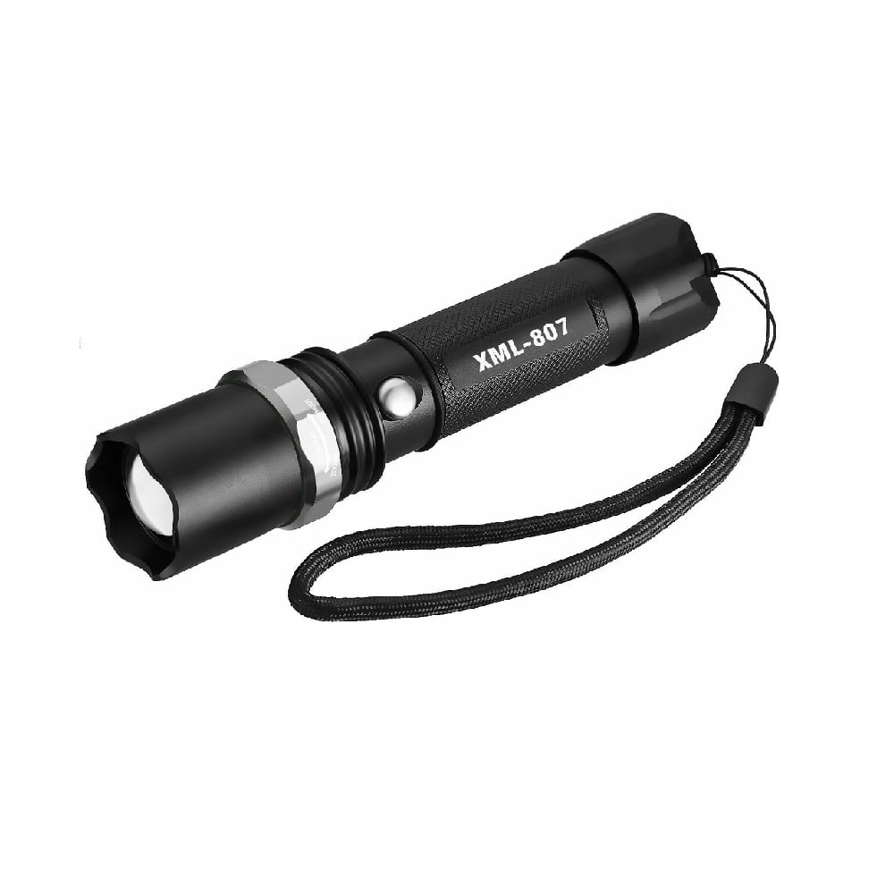 Tactical Light 90000LM Powerful T6 LED Flashlight Zoomable Torch+18650+Charger 