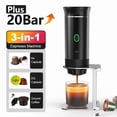thumbnail image 3 of Portable Coffee Machine Wireless Electric Espresso Coffee Maker for Capsule Coffee Powder Travel Camping Coffee Maker, 3 of 7