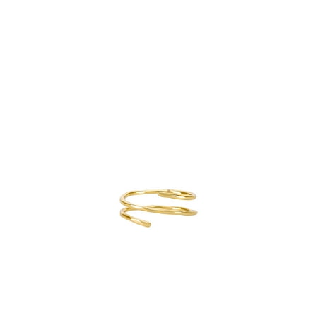 Gorjana Tanner Coil Gold Size 6 Ring 193-3016-G