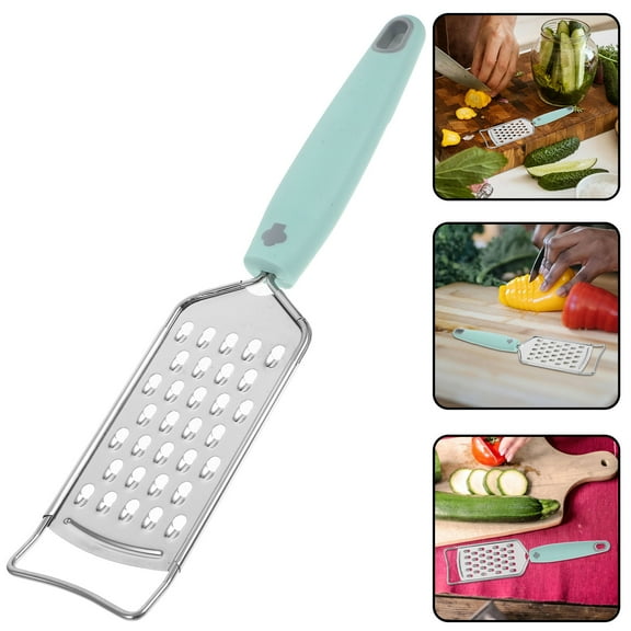WEAVILUX Carrot Chopper Handheld Grater Silver 1Pcs Cheese Grating Kitchen Gadget