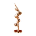 thumbnail image 1 of Estatua de Pose de niña, escultura de señora, arte abstracto divertido, adorno de latón para niña, estatuilla para chimenea, mesa de fiesta, 1 of 9