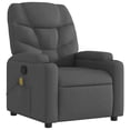 thumbnail image 5 of Sillón Reclinable Masaje Casafoyer Tela Gris Oscuro, 5 of 5