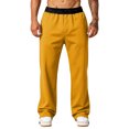 thumbnail image 6 of Men's Lightweight Quick Dry Hiking Running Pants Outdoor Sports Breathable Zipper Pockets Athletic Workout Pants Orange M, 6 of 7