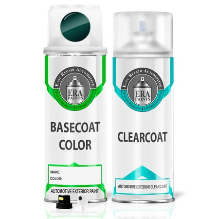 ERA Paints E6A - British Racing Green Pearl for SUBARU Exact Match Touch Up Paint Spray - Essential Kit