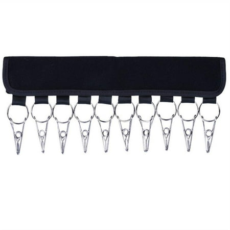 

Xinqinghao Closet Hat Organizer Hanger 10 Baseball Cap Holder Cleaner Keep Tidy Rack Black