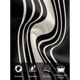 thumbnail image 7 of Black Beige Striped Cloth Napkins Set of 4 Reusable Dinner Napkins, Modern Farmhouse Retro Lines Cocktail Napkin Washable Table Napkins for Wedding/Holiday Party/Baby Shower 20"x20", 7 of 7