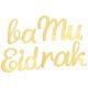 thumbnail image 1 of Pancarta Con Letras De Cartón, Pancarta Con Letras Fácil De Decorar Diseño Limpio Durable Para Regalo Para Colección De Artesanías Para Coleccionistas Para El Hogar Octpeak EID MUBARAK, 1 of 8