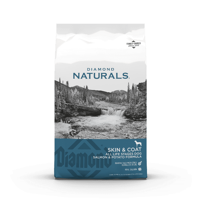Combo Diamond Naturals Skin & Coat All Life Stages Dog Salmon & Potato Formula 6.79 Kg MAS Dos Latas