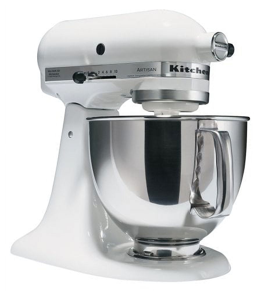 KitchenAid Artisan 5 Qt Mixer - White - SANE - Sewing and Housewares