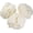Cream, variant on iDIY Chunky Yarn 3 Pack (24 Yards Each Skein) - Tie Dye Fluffy Chenille Yarn Perfect for Soft Throw and Baby Blankets, Arm Knitting, Crocheting and Crafts and Projects