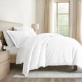 thumbnail image 3 of Ultra Soft & Breathable - Duvet Cover Set - King/Cal-King White Bedding by Comfort Canopy, 3 of 23